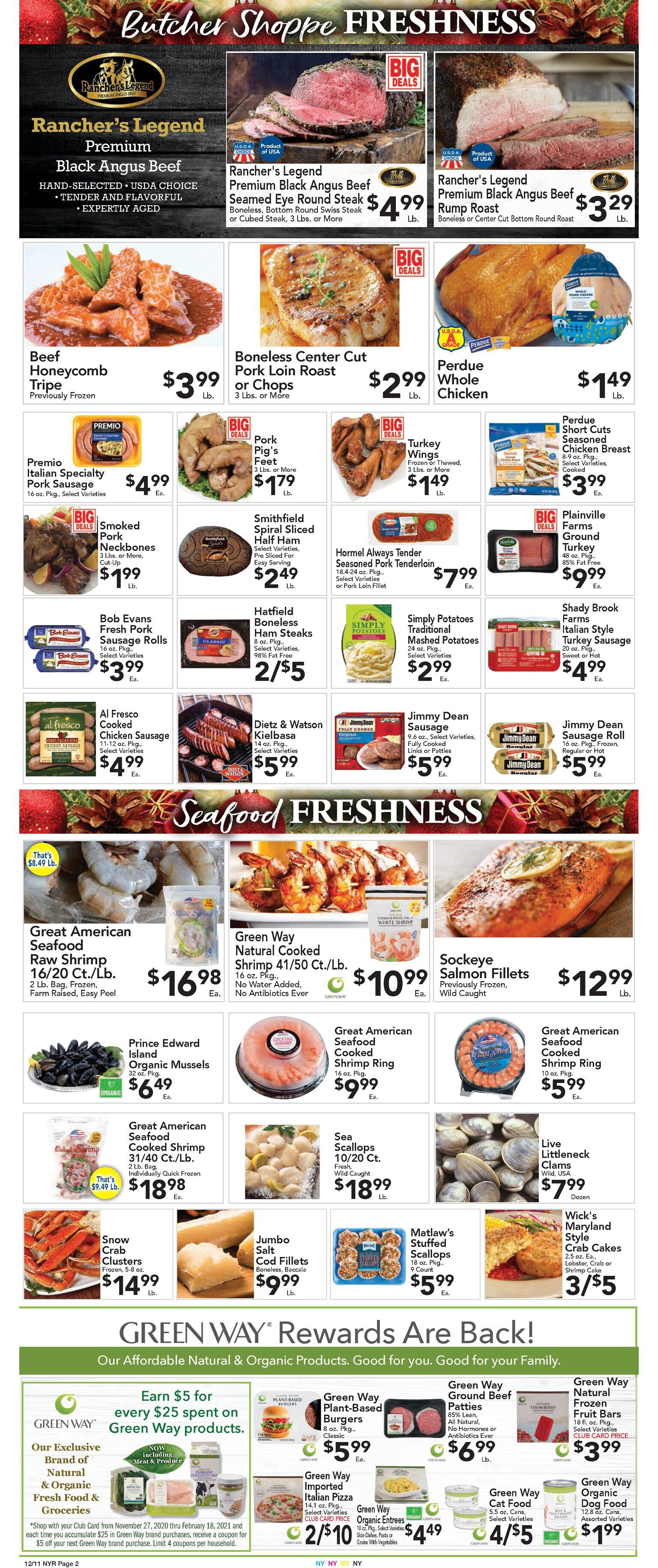 Brooklyn Harvest Market Weekly Ad Flyer December 11 to December 17, 2020