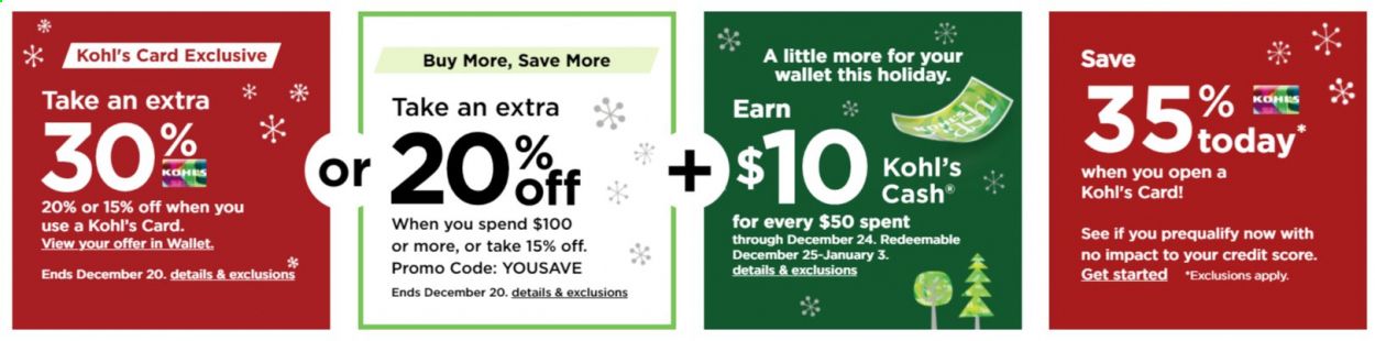 Kohl's Weekly Ad Flyer December 11 to December 18