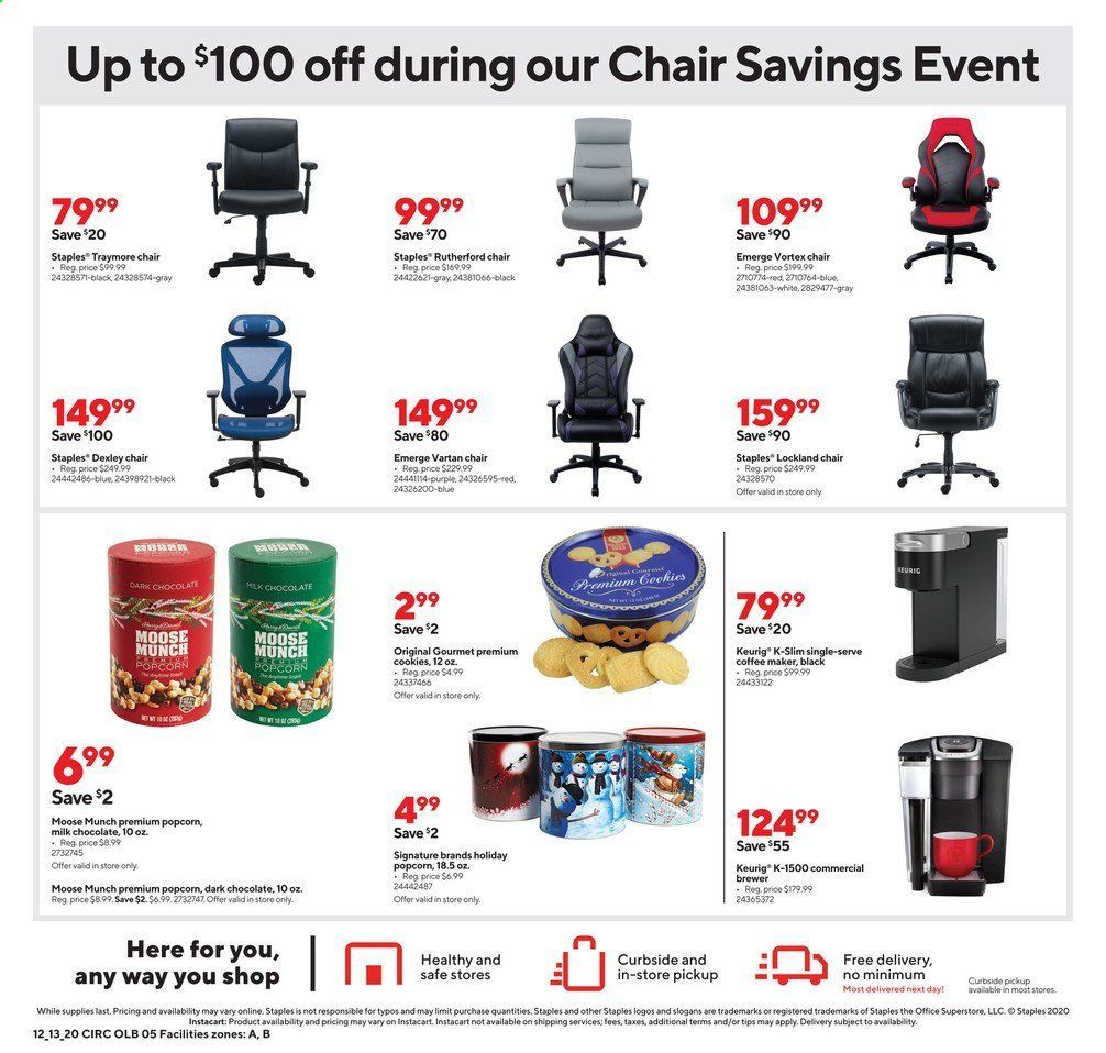 Staples Weekly Ad Flyer December 13 to December 19