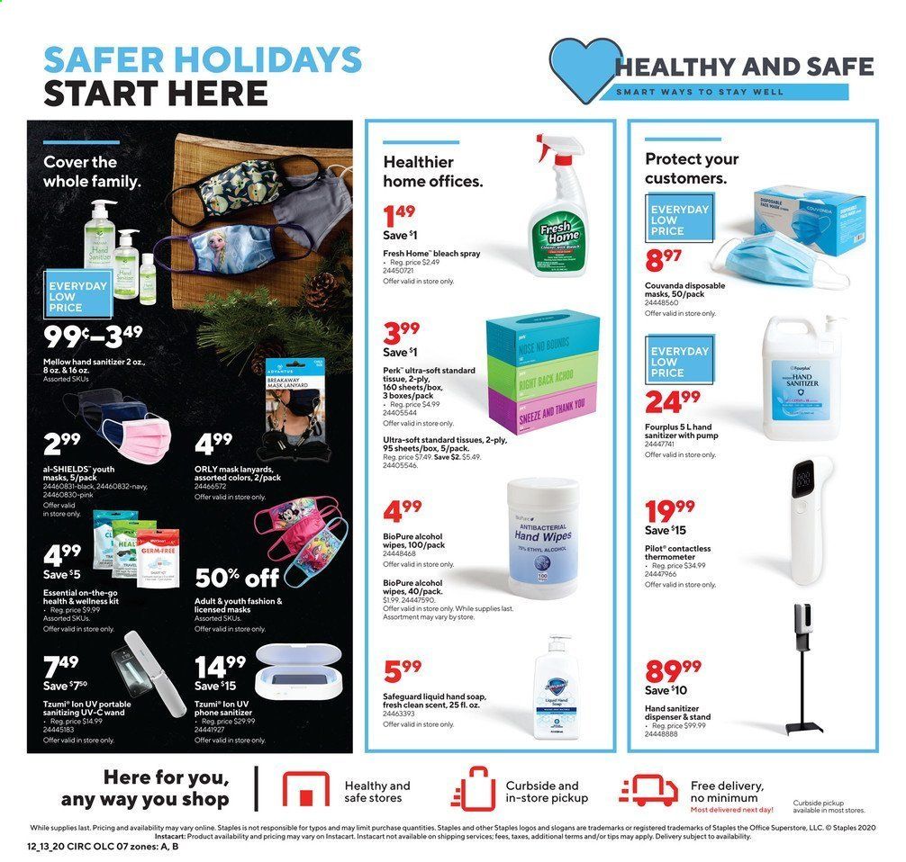 Staples Weekly Ad Flyer December 13 to December 19