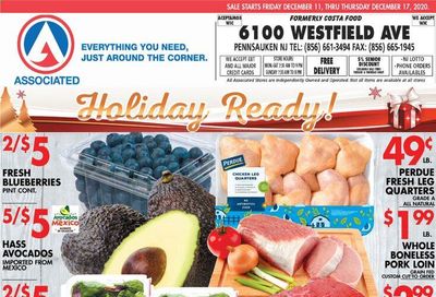 Associated Supermarkets Weekly Ad Flyer December 11 to December 17