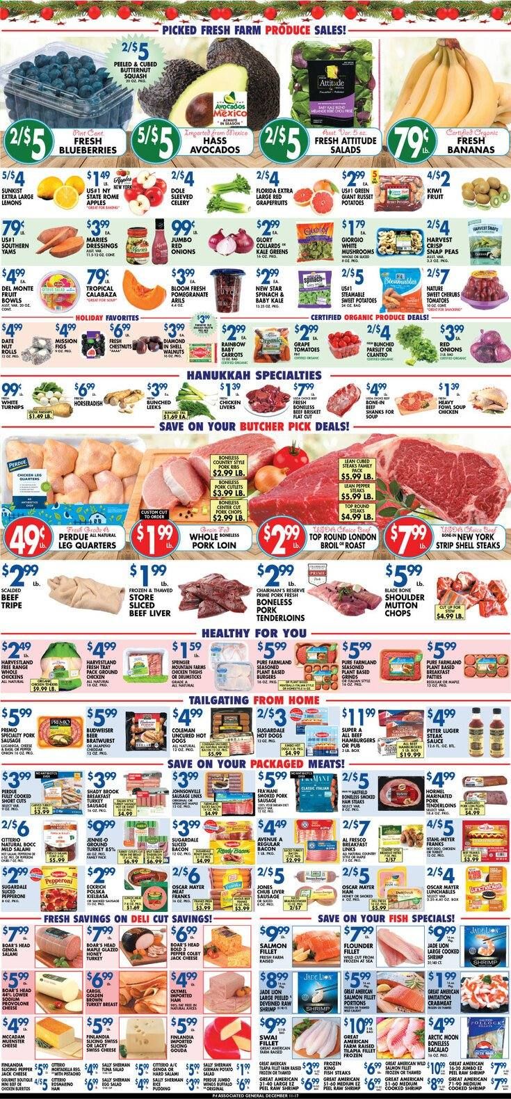 Associated Supermarkets Weekly Ad Flyer December 11 to December 17