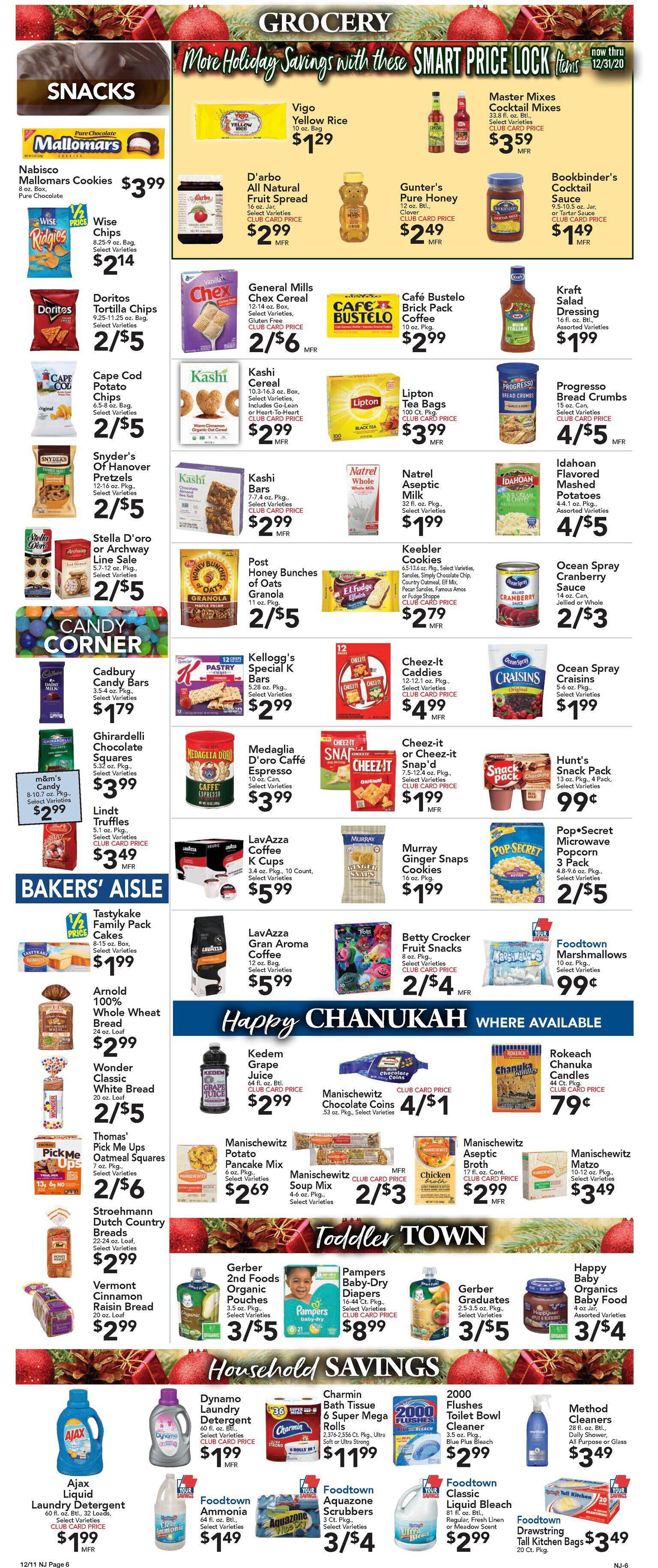 Foodtown Holidays Weekly Ad Flyer December 11 to December 17, 2020
