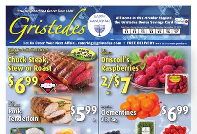 Gristedes Hanukkah Weekly Ad Flyer December 11 to December 17, 2020