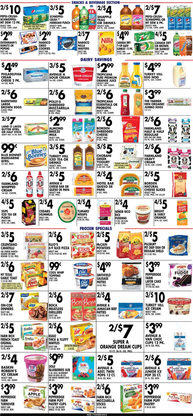 Pioneer Supermarkets Weekly Ad Flyer December 11 to December 17, 2020