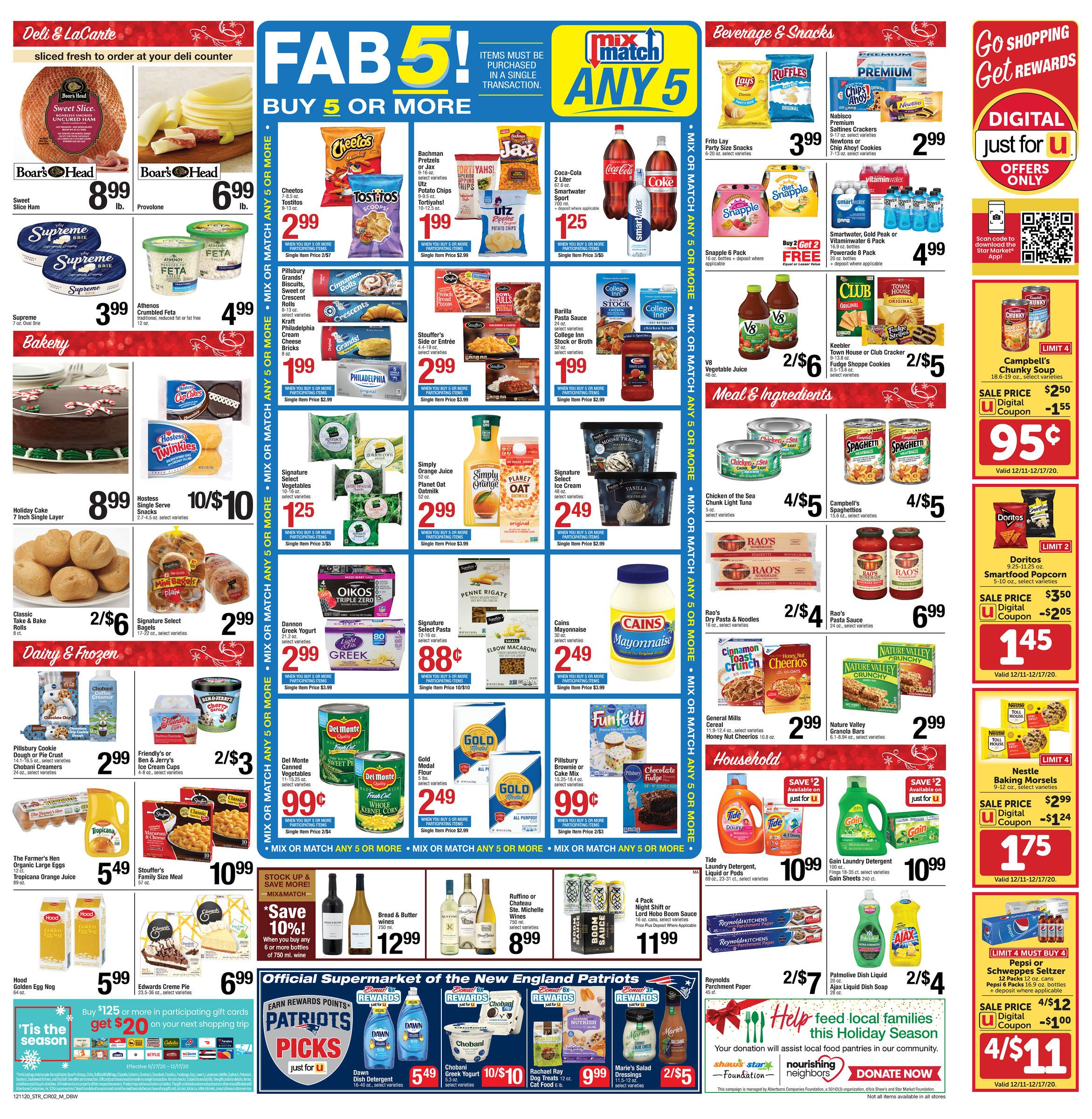 Star Market Weekly Weekly Ad Flyer December 11 to December 17, 2020