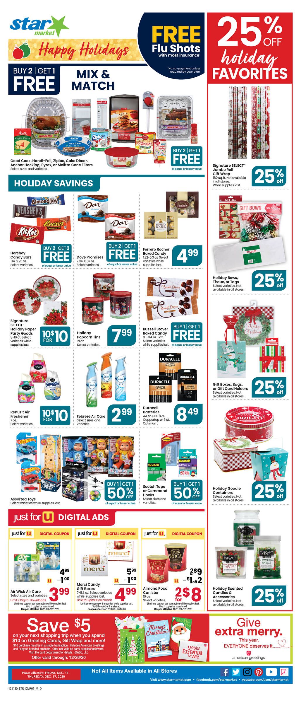 Star Market Weekly Weekly Ad Flyer December 11 to December 17, 2020