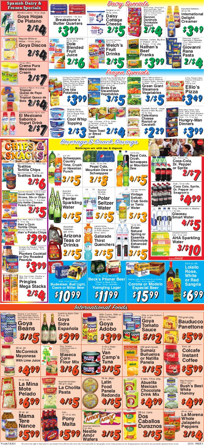 Trade Fair Supermarket Holiday Weekly Ad Flyer December 11 to December 17, 2020