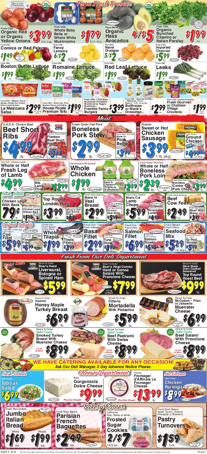 Trade Fair Supermarket Holiday Weekly Ad Flyer December 11 to December 17, 2020