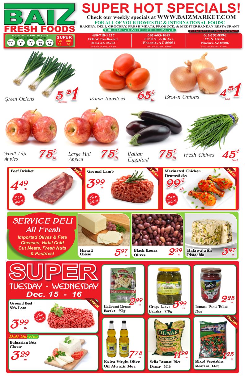 Baiz Market Weekly Ad Flyer December 10 to December 16, 2020