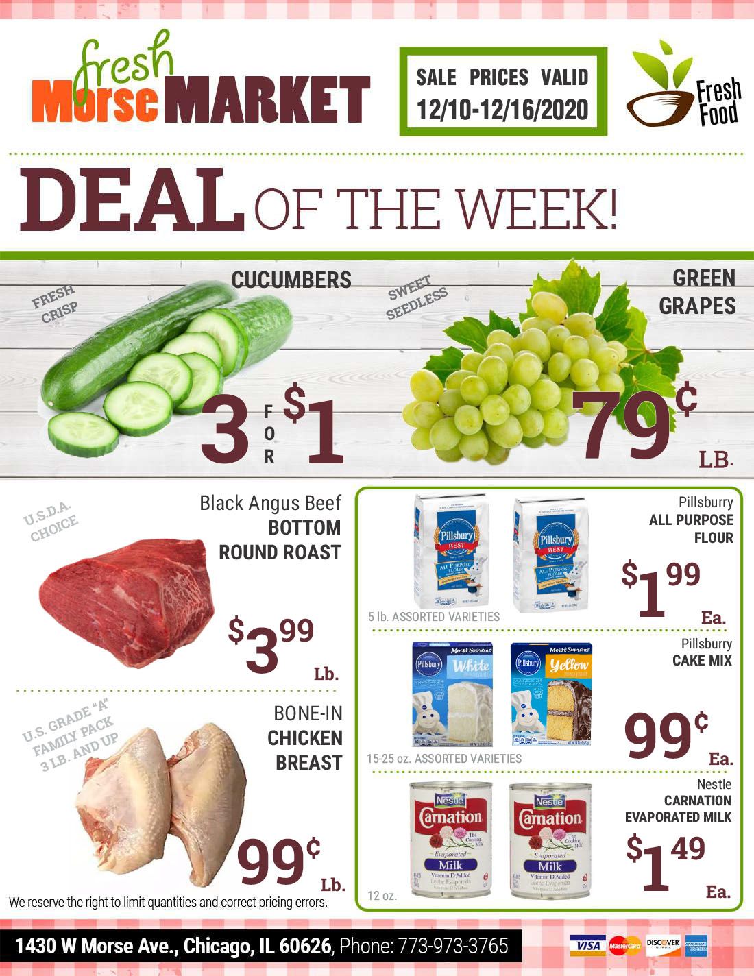 Morse Fresh Market Weekly Ad Flyer December 10 to December 16, 2020