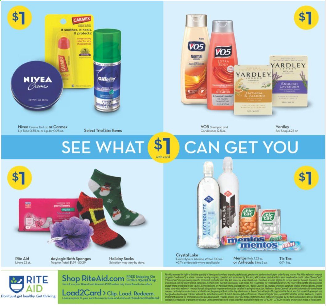 RITE AID Weekly Ad Flyer December 16 to December 19