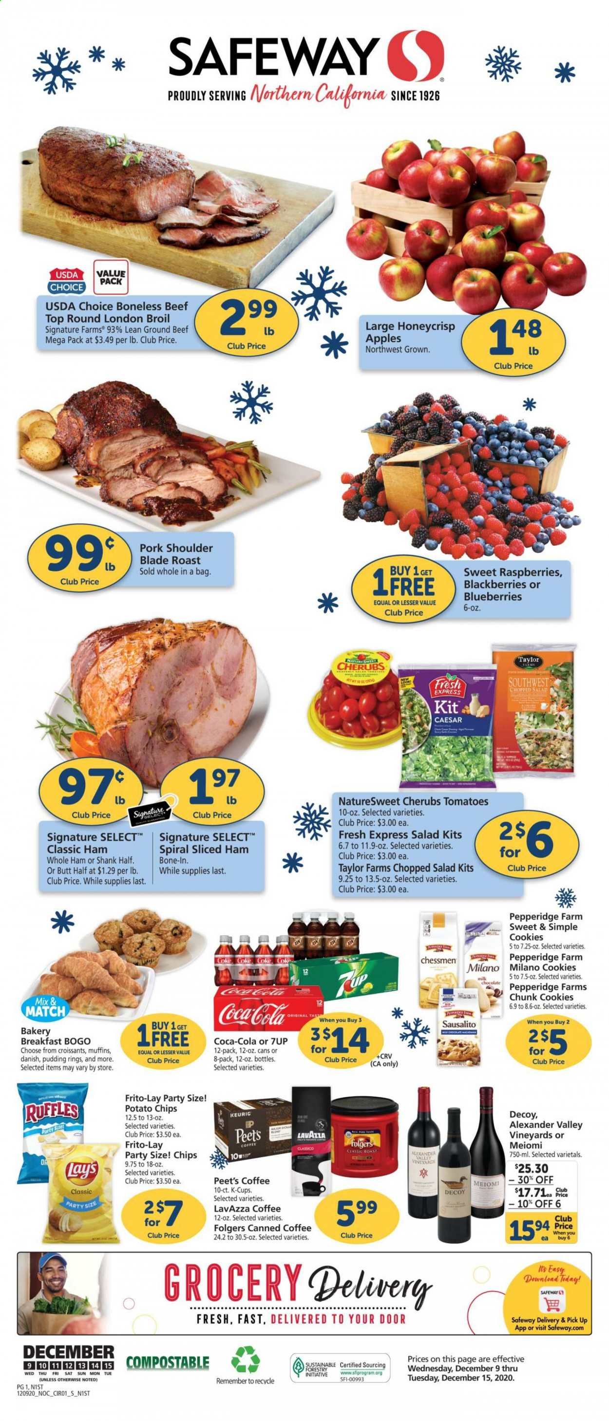 Safeway (AZ, CA, CO, HI, MD, NE, OR, VA, WA) Weekly Ad Flyer December 9 to December 15