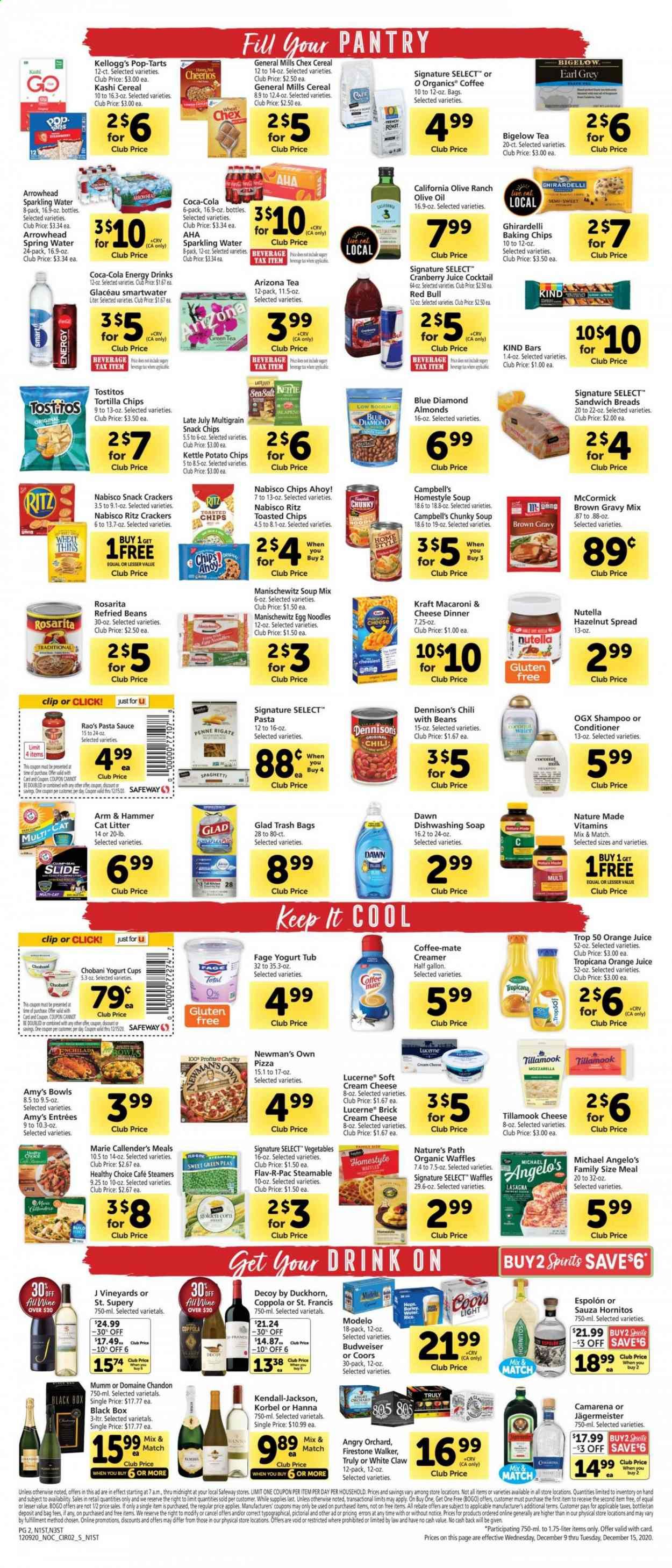Safeway (AZ, CA, CO, HI, MD, NE, OR, VA, WA) Weekly Ad Flyer December 9 to December 15