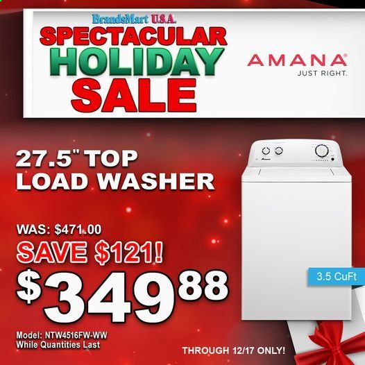 Brandsmart USA Weekly Ad Flyer December 11 to December 17