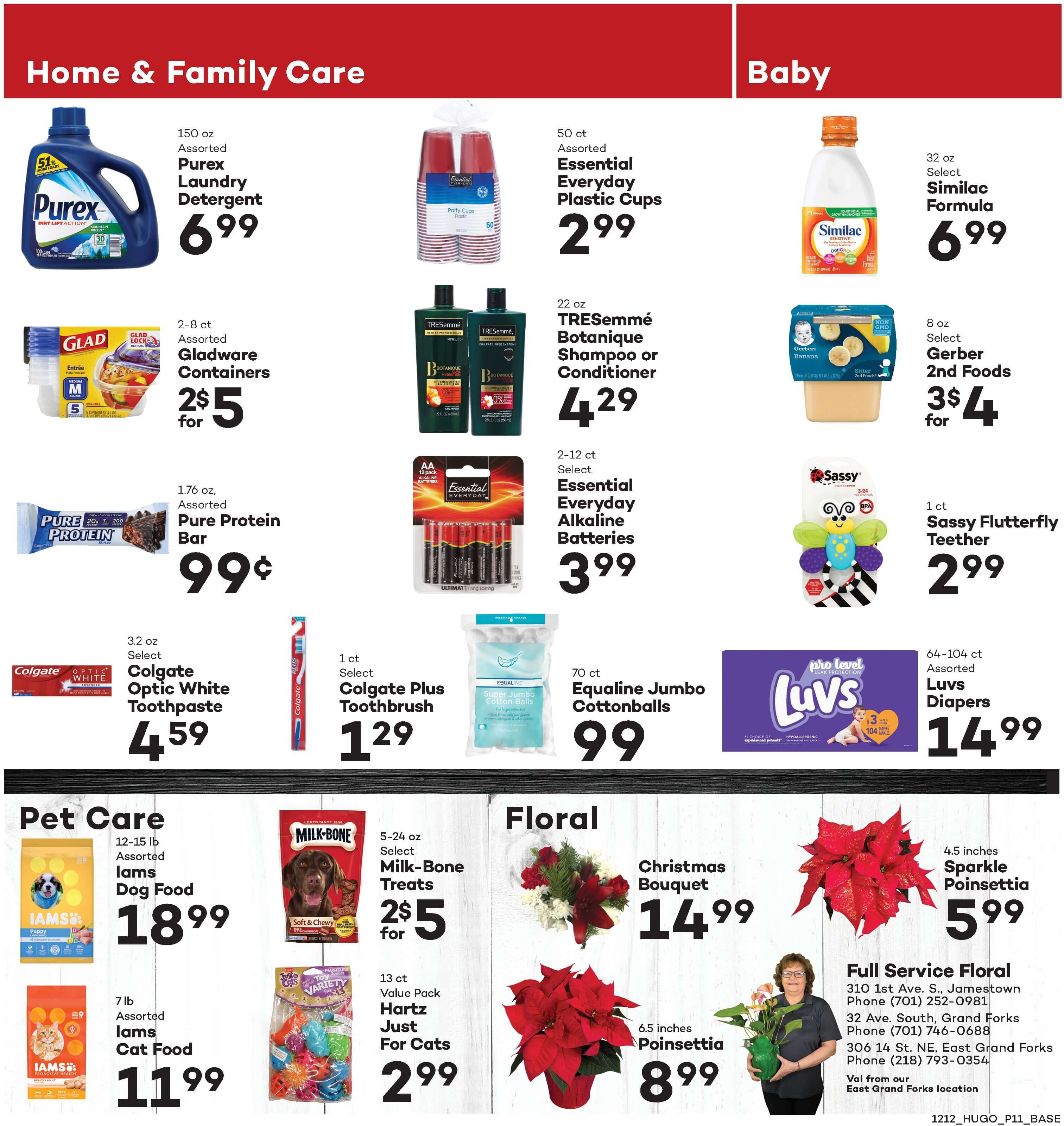 Hugo's Family Marketplace Holiday Weekly Ad Flyer December 12 to December 17, 2020