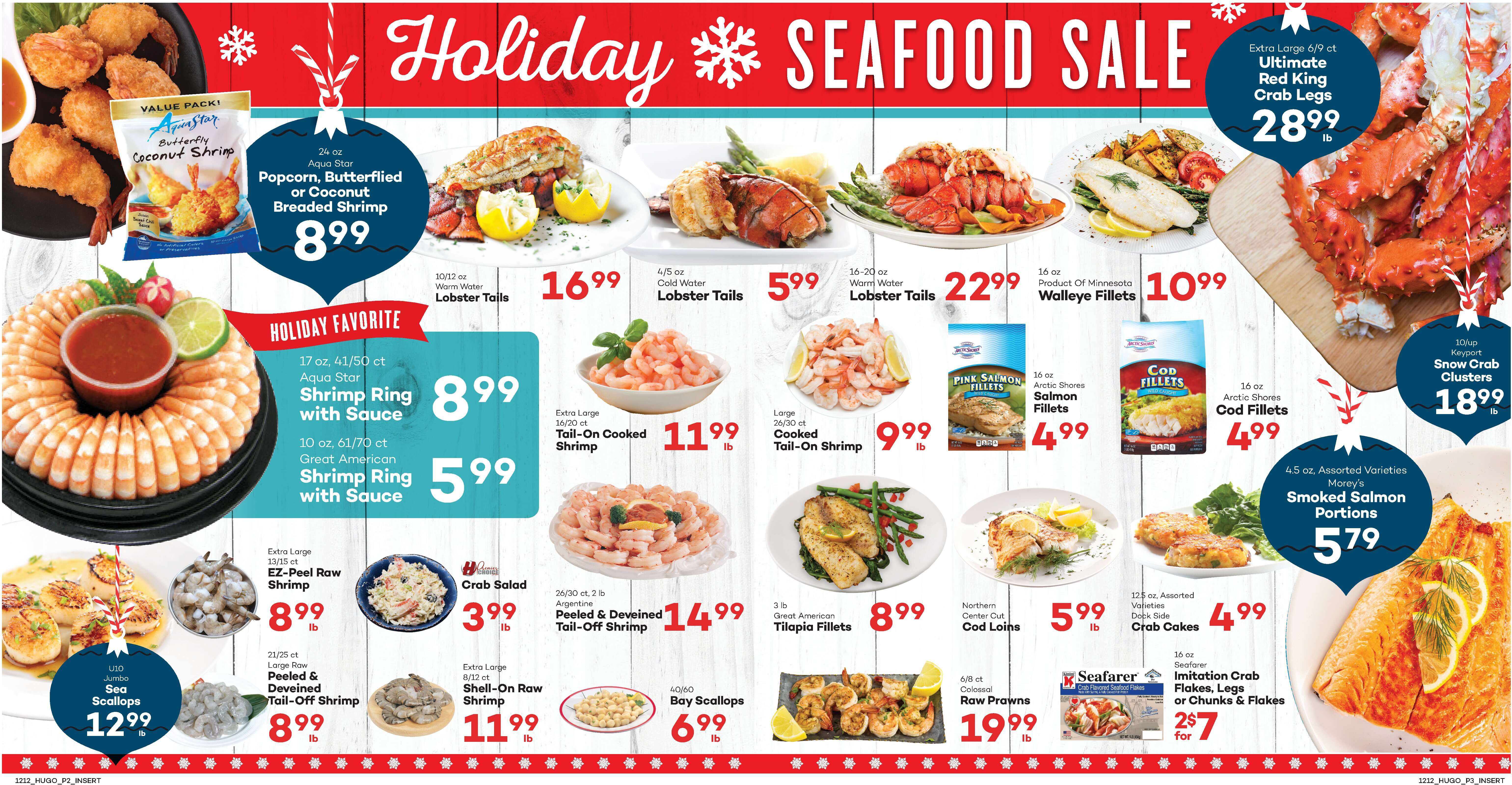 Hugo's Family Marketplace Holiday Weekly Ad Flyer December 12 to December 17, 2020