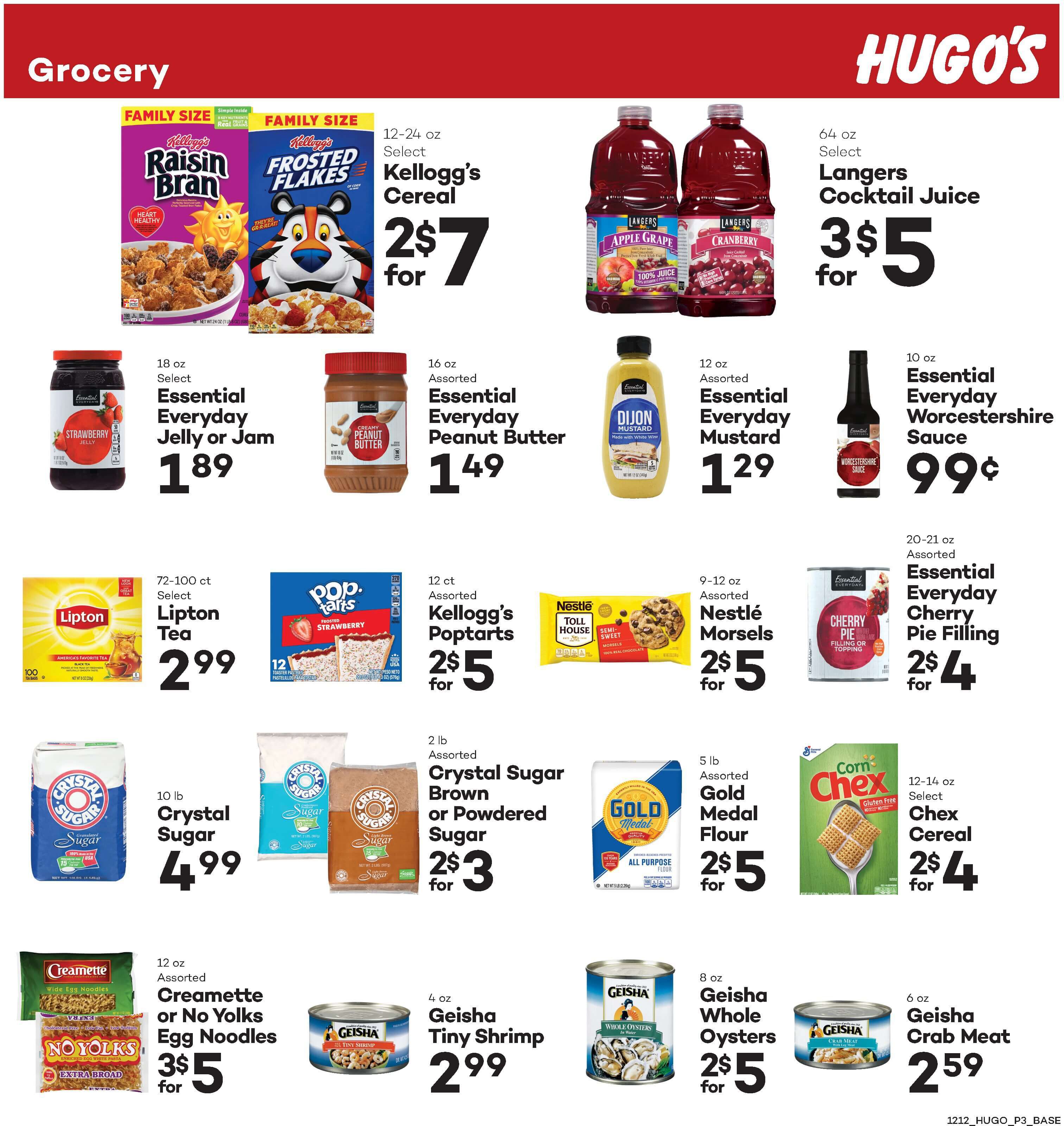 Hugo's Family Marketplace Holiday Weekly Ad Flyer December 12 to December 17, 2020