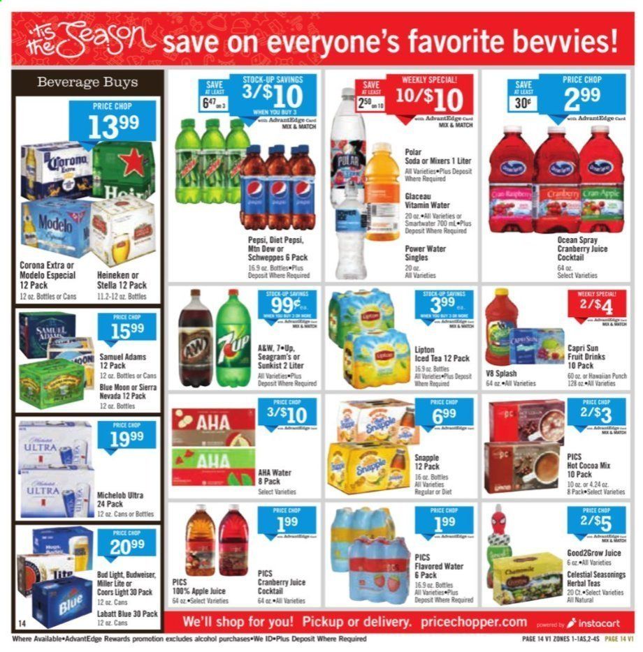 Price Chopper (CT, MA, NH, NY, PA, VT) Weekly Ad Flyer December 13 to December 20