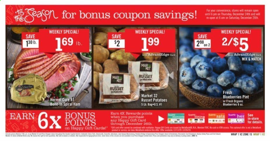 Price Chopper (CT, MA, NH, NY, PA, VT) Weekly Ad Flyer December 13 to December 20