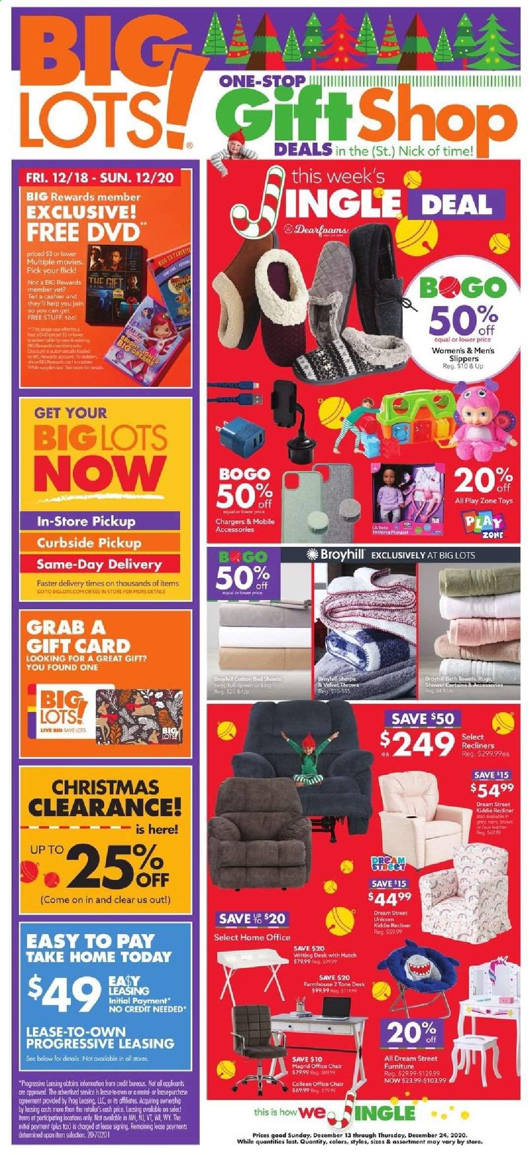 Big Lots Weekly Ad Flyer December 13 to December 24