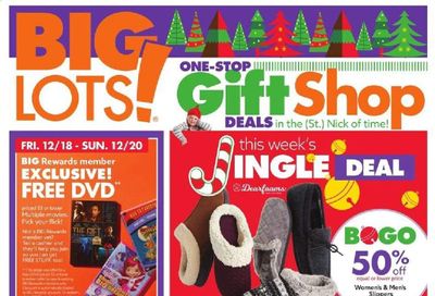 Big Lots Weekly Ad Flyer December 13 to December 24