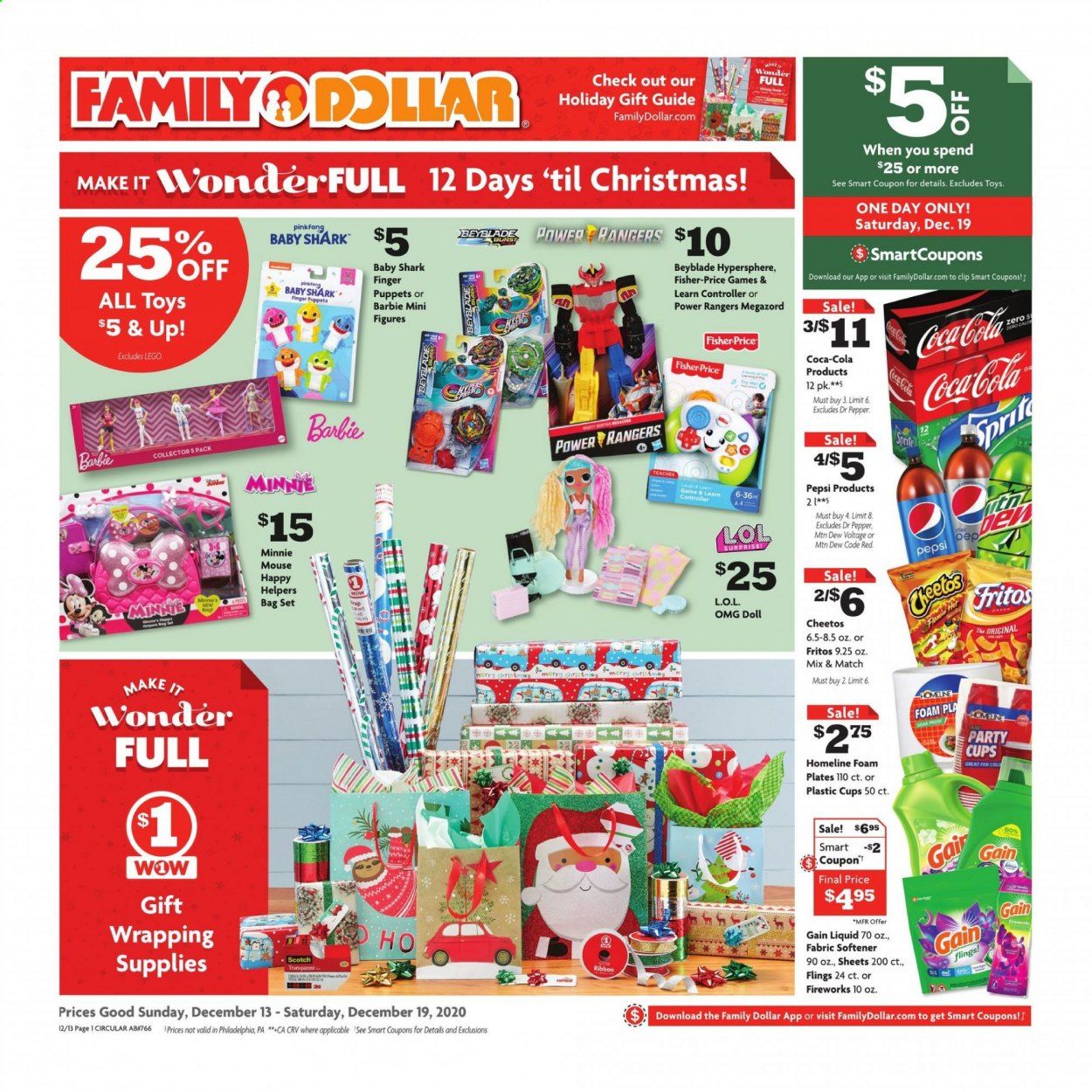 Family Dollar Weekly Ad Flyer December 13 to December 19