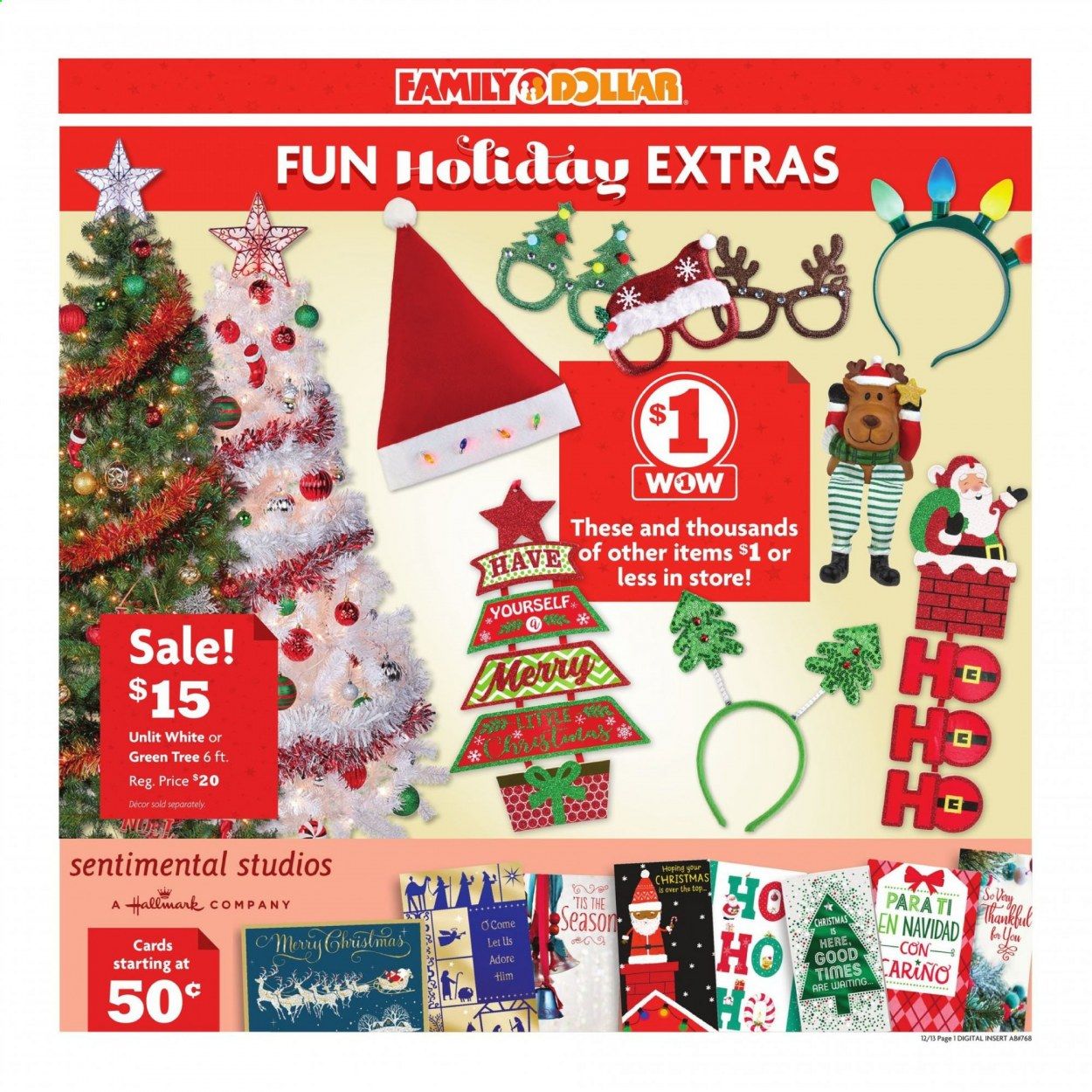 Family Dollar Weekly Ad Flyer December 13 to December 19