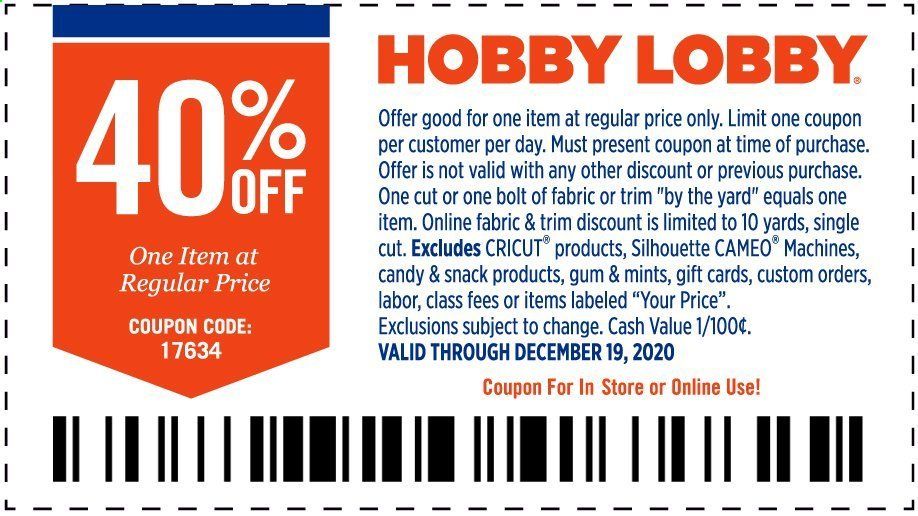 Hobby Lobby Weekly Ad Flyer December 13 to December 19