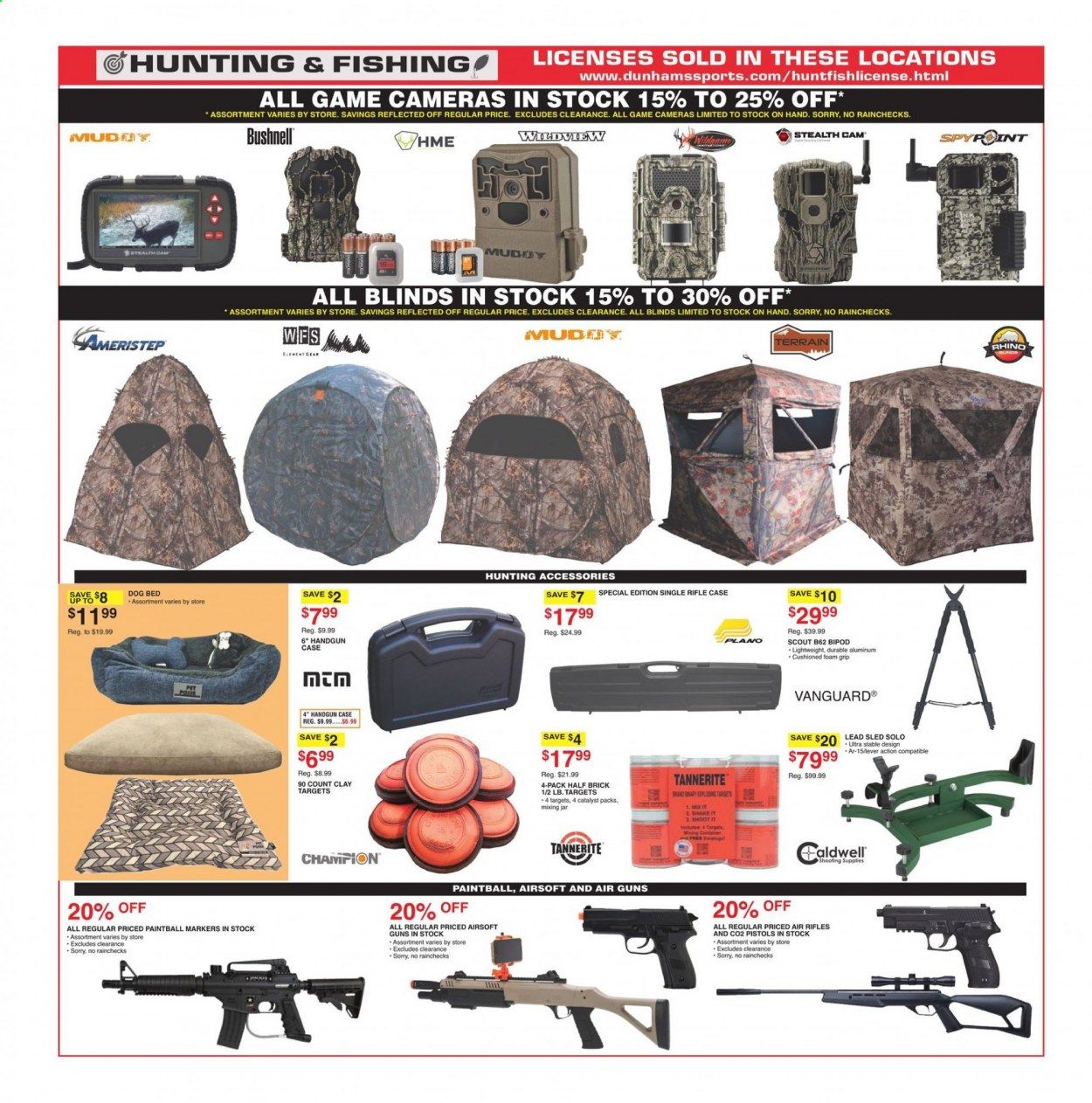 Dunham's Sports (MI, PA, WI) Weekly Ad Flyer December 12 to December 17