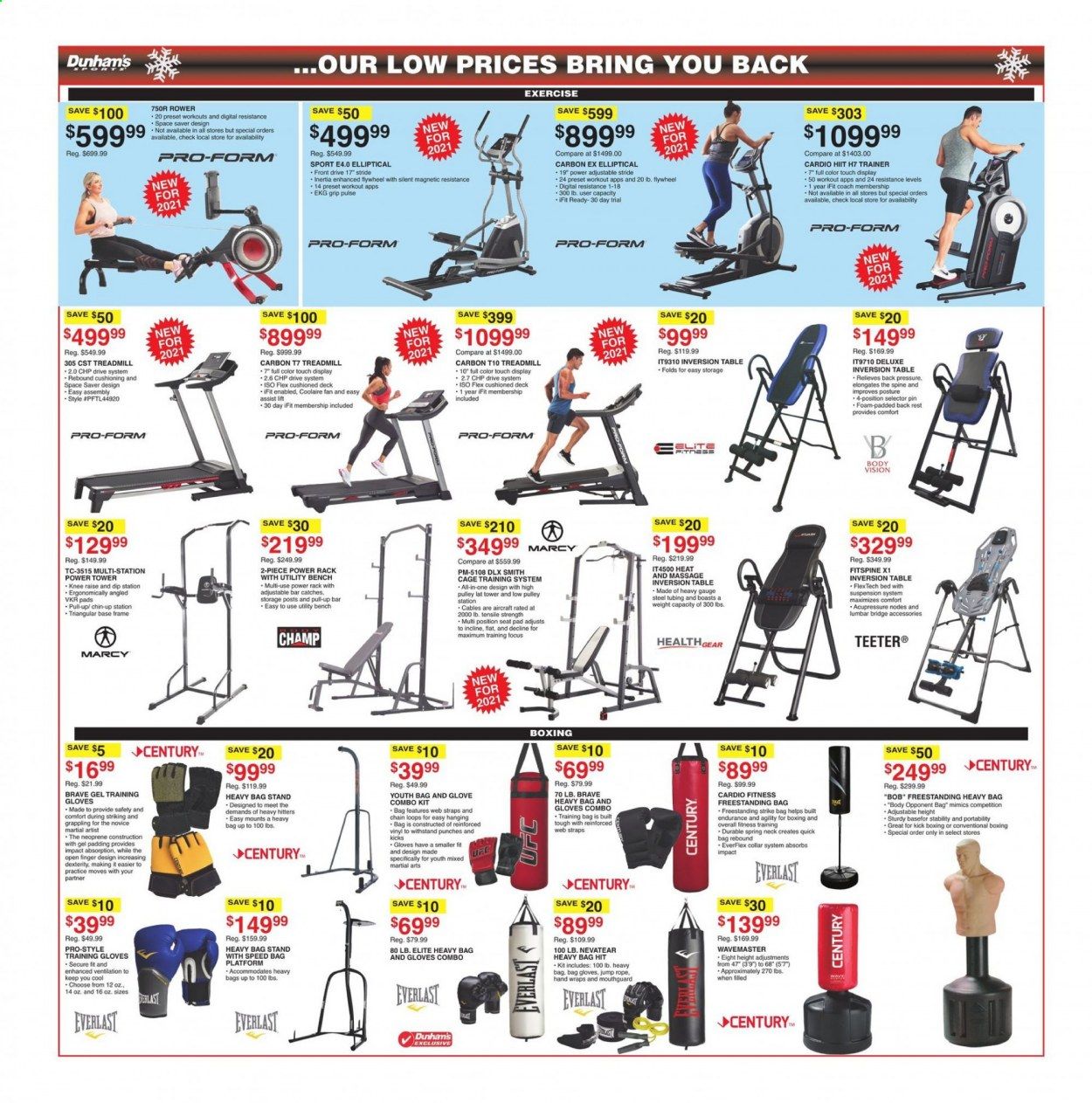 Dunham's Sports (MI, PA, WI) Weekly Ad Flyer December 12 to December 17