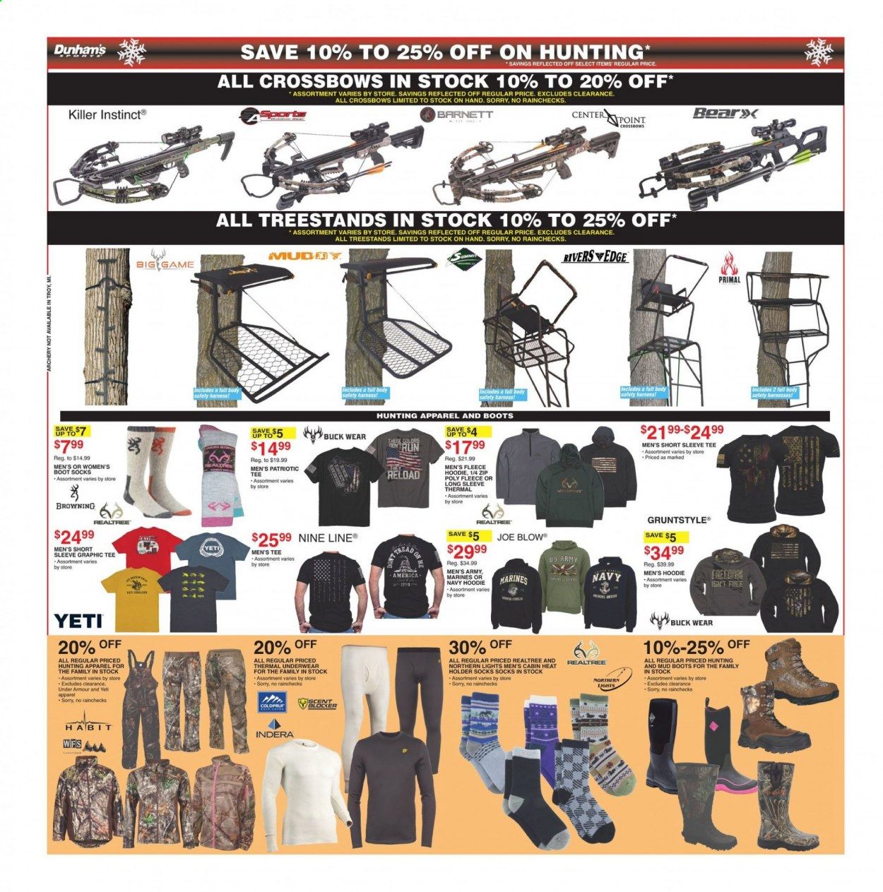 Dunham's Sports Weekly Ad Flyer December 12 to December 17
