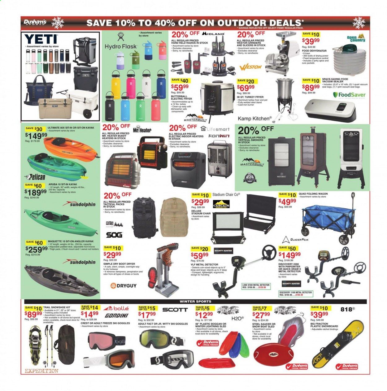 Dunham's Sports Weekly Ad Flyer December 12 to December 17