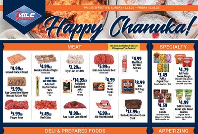 7 Mile Market Hanukkah Weekly Ad Flyer December 13 to December 18, 2020
