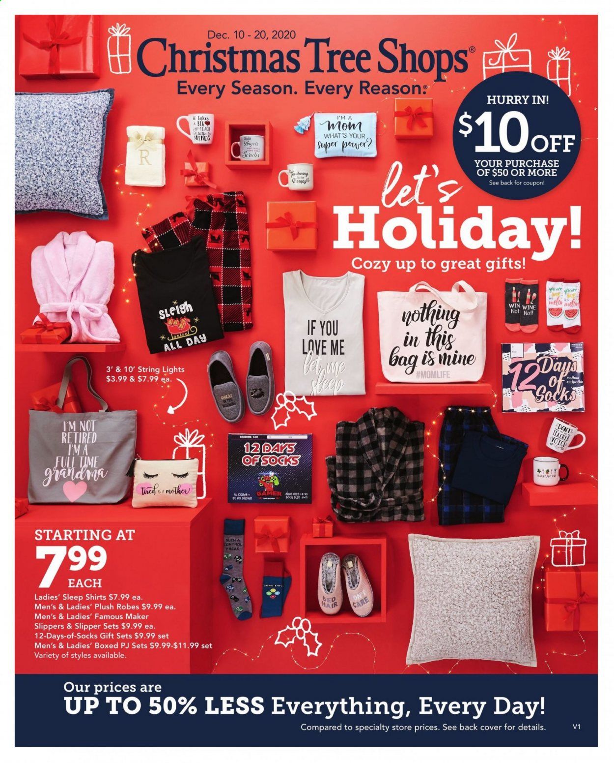 Christmas Tree Shops Weekly Ad Flyer December 10 to December 20
