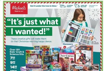 Michaels Weekly Ad Flyer December 13 to December 19