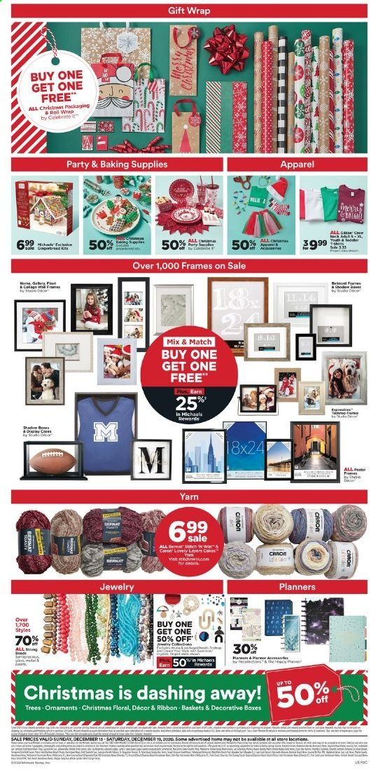 Michaels Weekly Ad Flyer December 13 to December 19