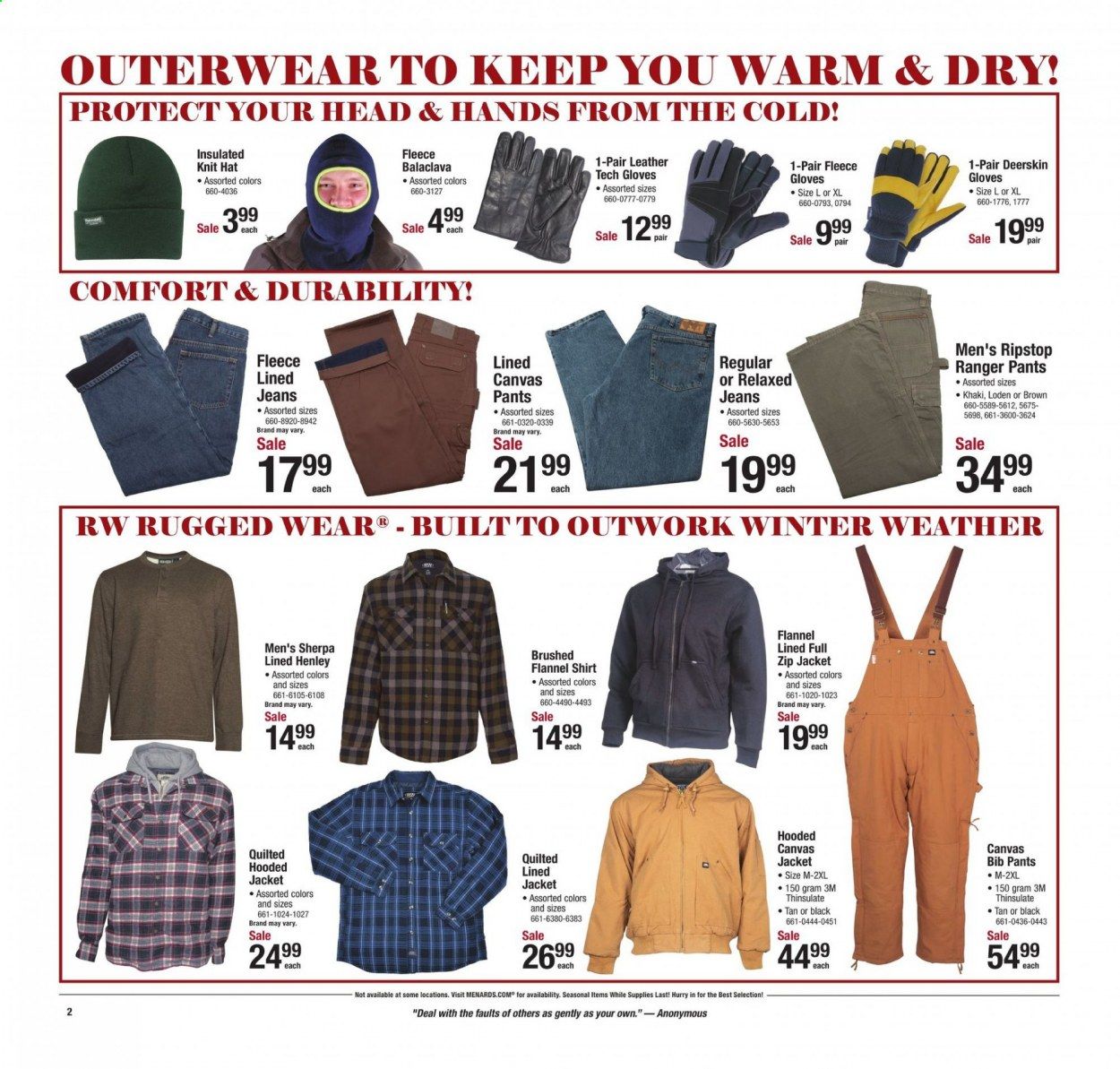 Menards Weekly Ad Flyer December 11 to December 24