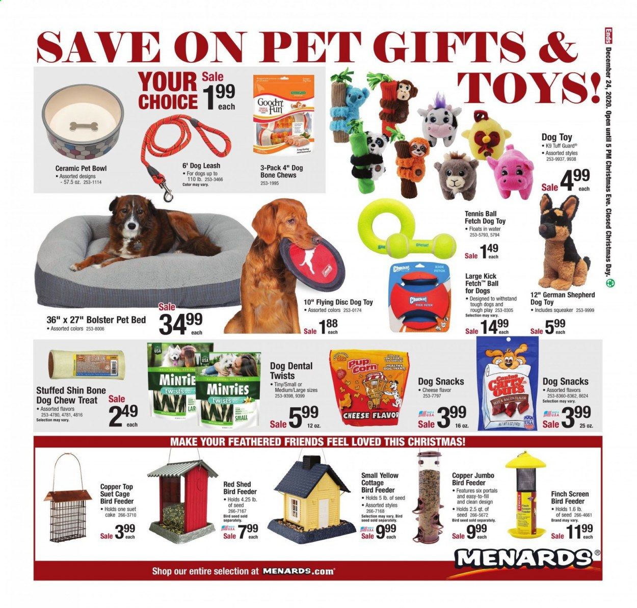 Menards Weekly Ad Flyer December 11 to December 24