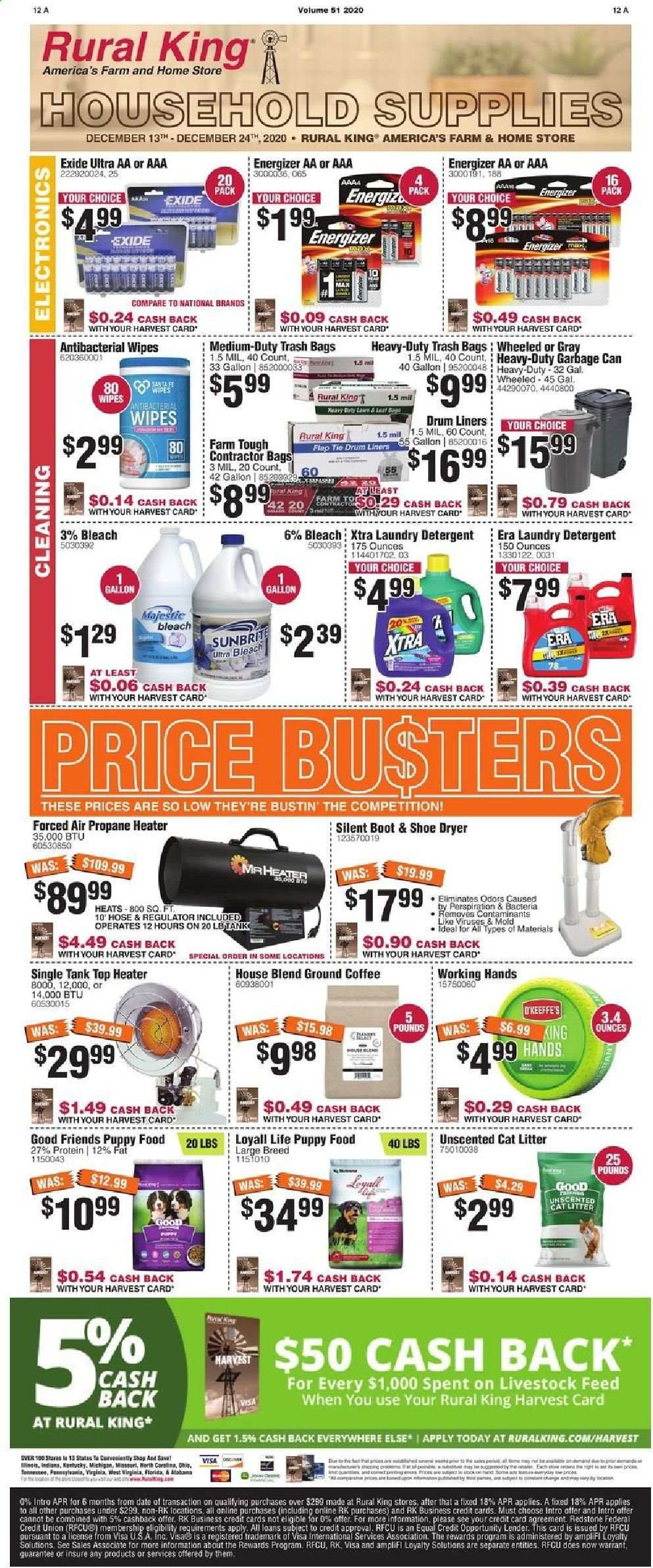 Rural King Weekly Ad Flyer December 13 to December 24