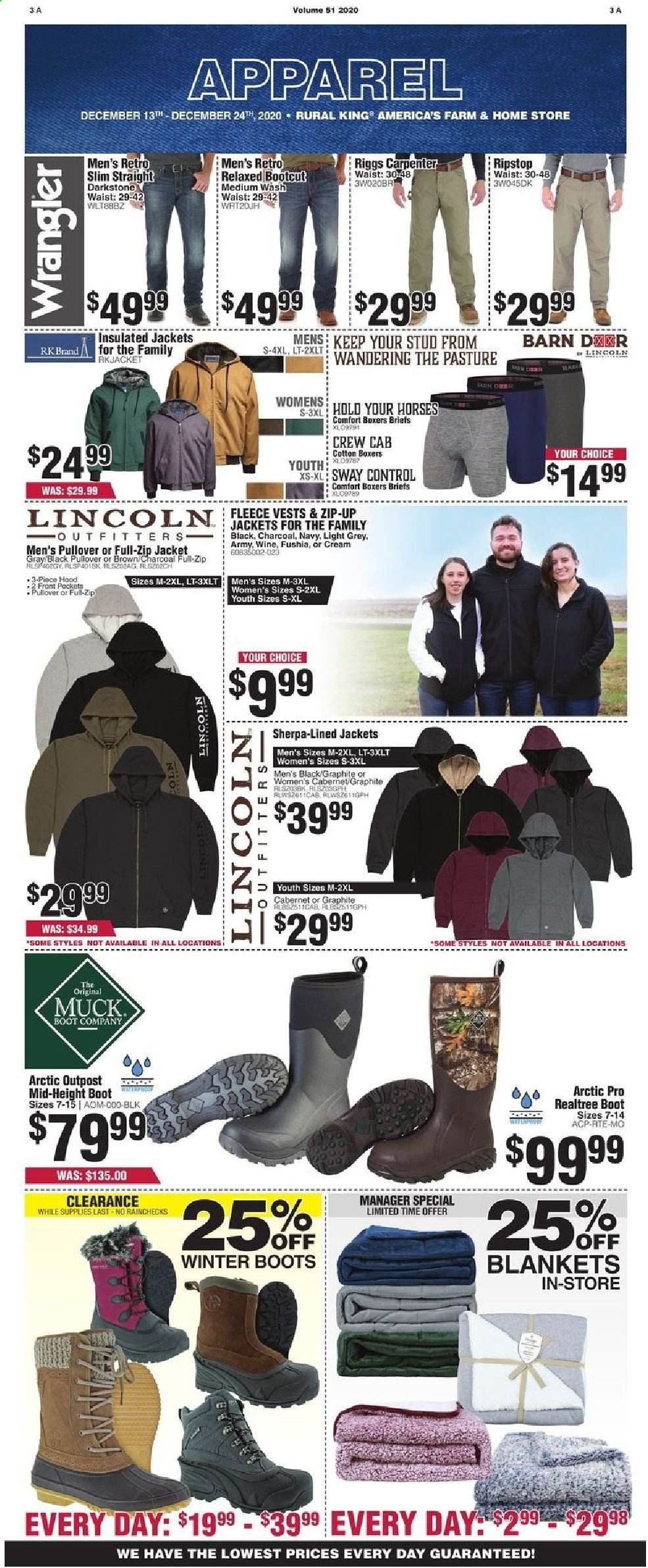 Rural King Weekly Ad Flyer December 13 to December 24