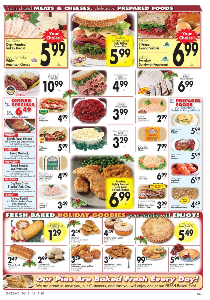 Gerrity's Supermarket Holiday Weekly Ad Flyer December 13 to December 19, 2020