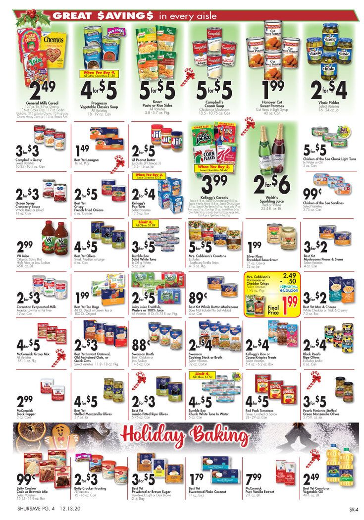 Gerrity's Supermarket Holiday Weekly Ad Flyer December 13 to December 19, 2020