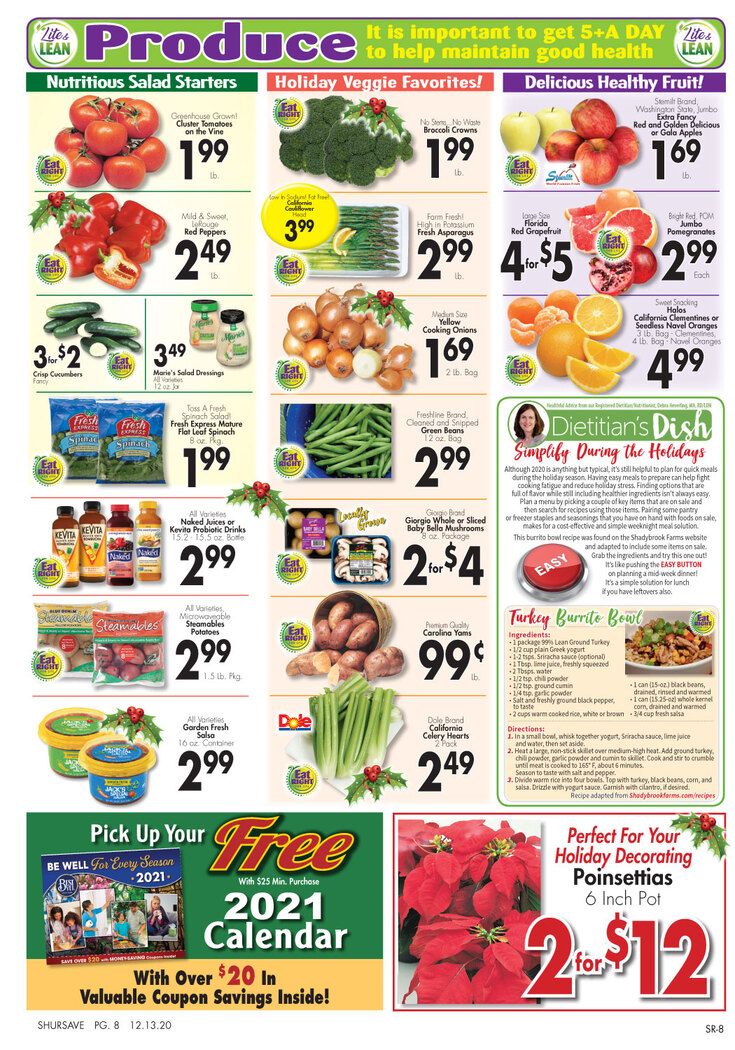 Gerrity's Supermarket Holiday Weekly Ad Flyer December 13 to December 19, 2020