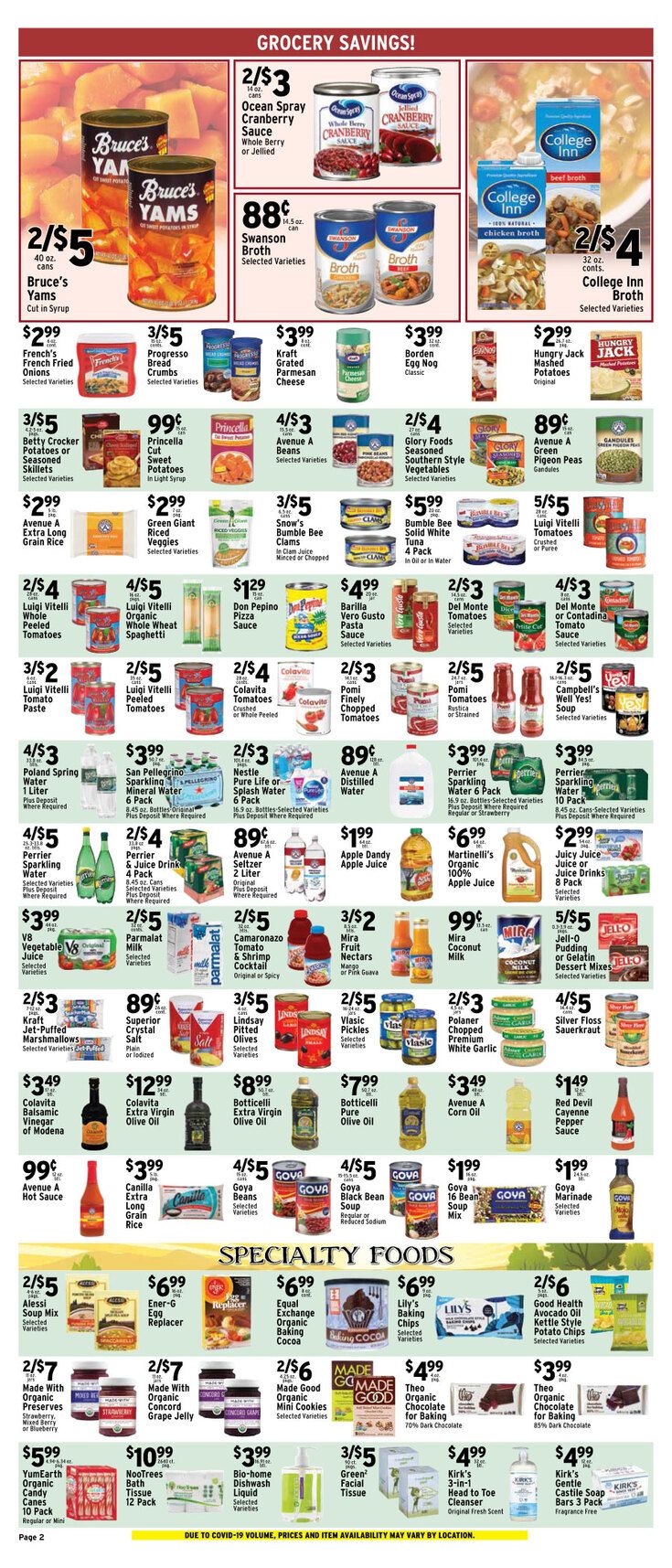 Met Foodmarkets Holiday Weekly Ad Flyer December 13 to December 19, 2020