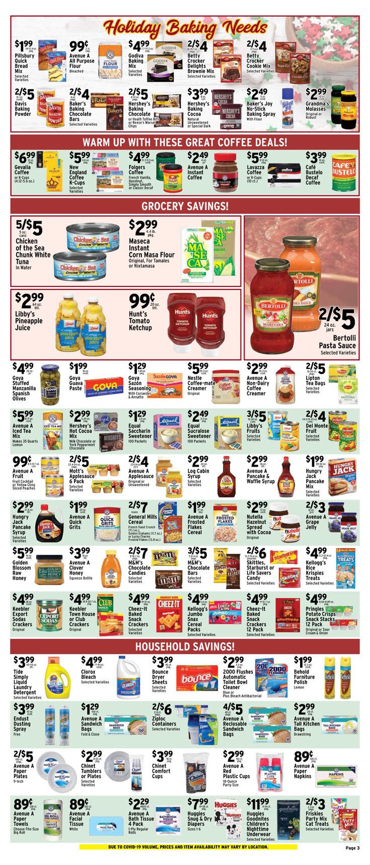 Met Foodmarkets Holiday Weekly Ad Flyer December 13 to December 19, 2020