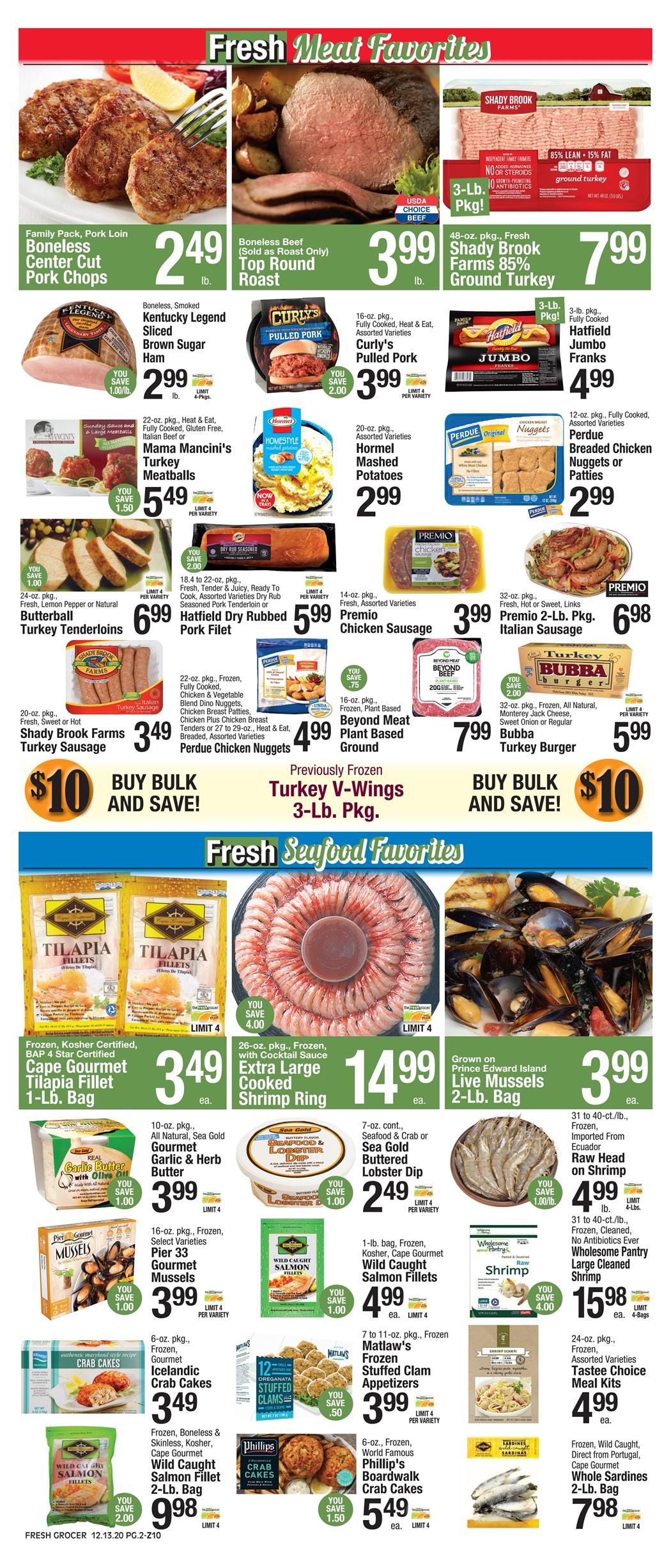 The Fresh Grocer Christmas Weekly Ad Flyer December 13 to December 19, 2020