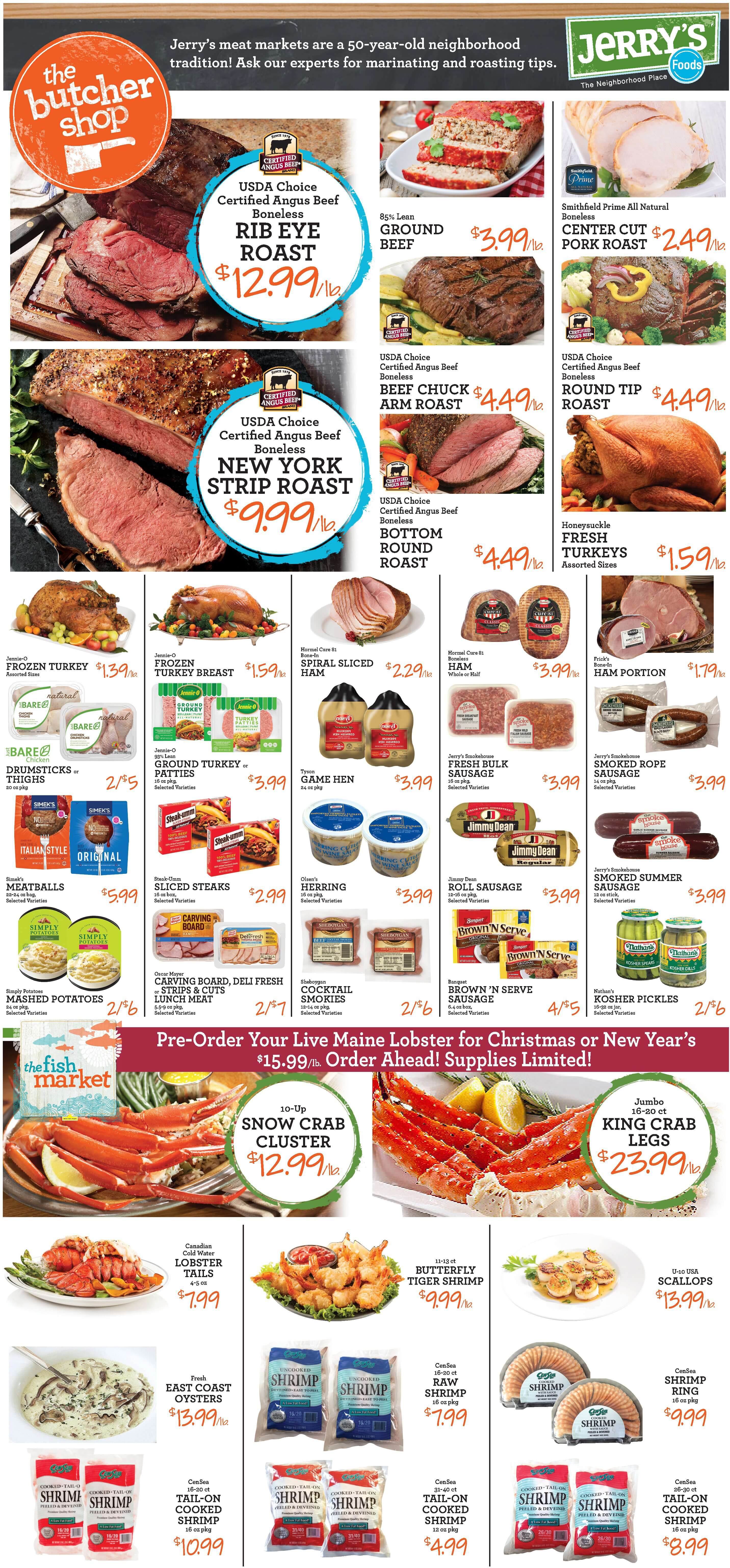 Jerry's Foods Weekly Ad Flyer December 13 to December 19, 2020