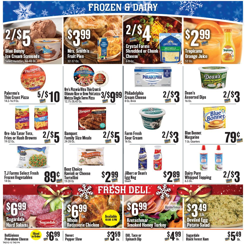 Tadych's Holiday Weekly Ad Flyer December 14 to December 20, 2020