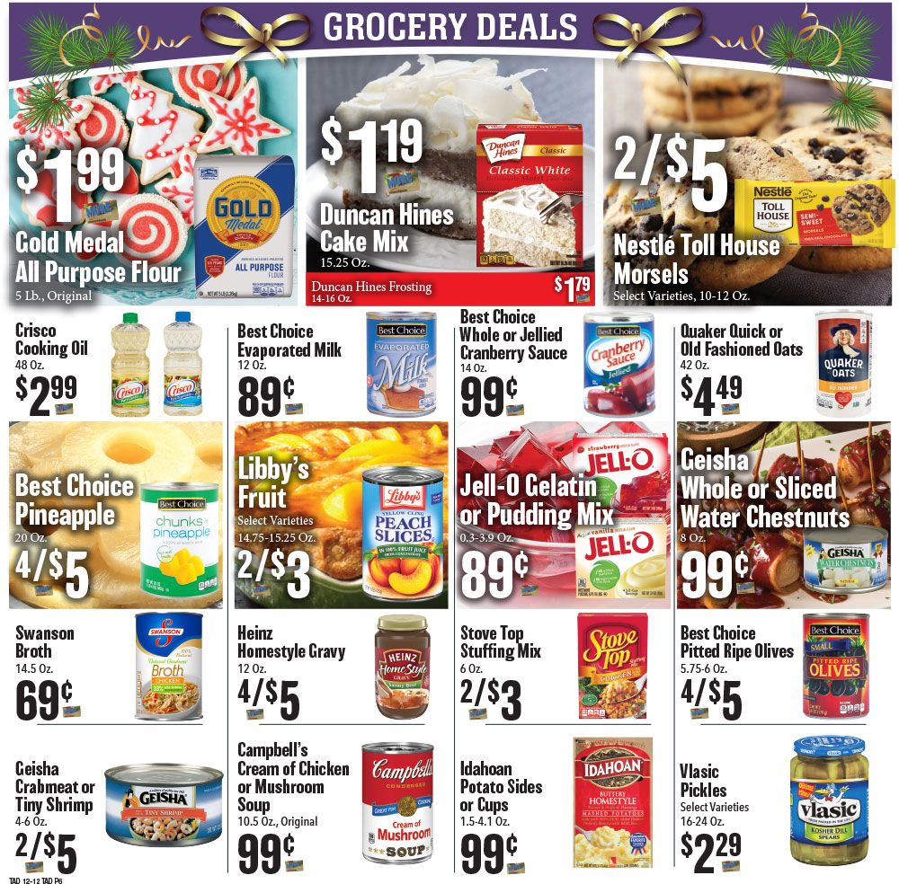 Tadych's Holiday Weekly Ad Flyer December 14 to December 20, 2020